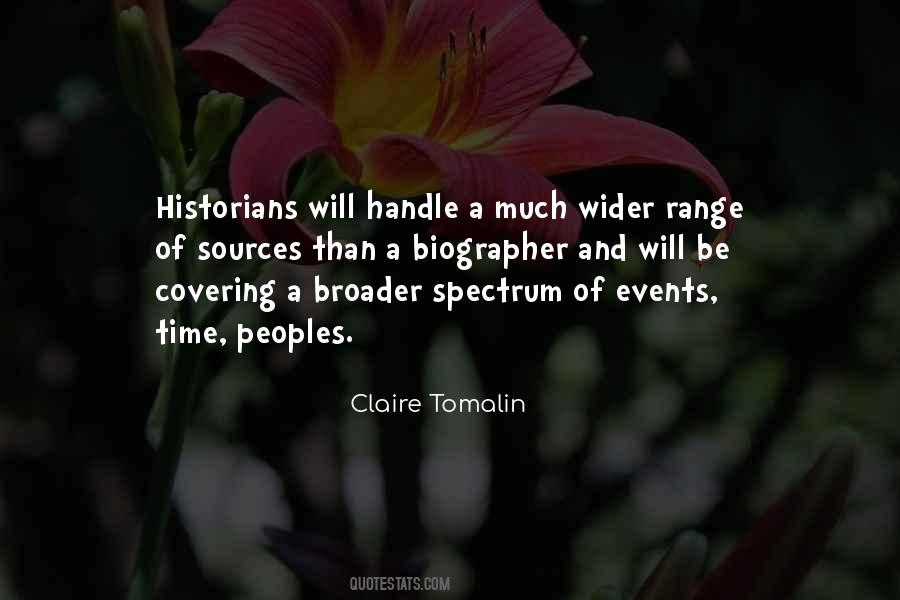 Tomalin Claire Quotes #608060