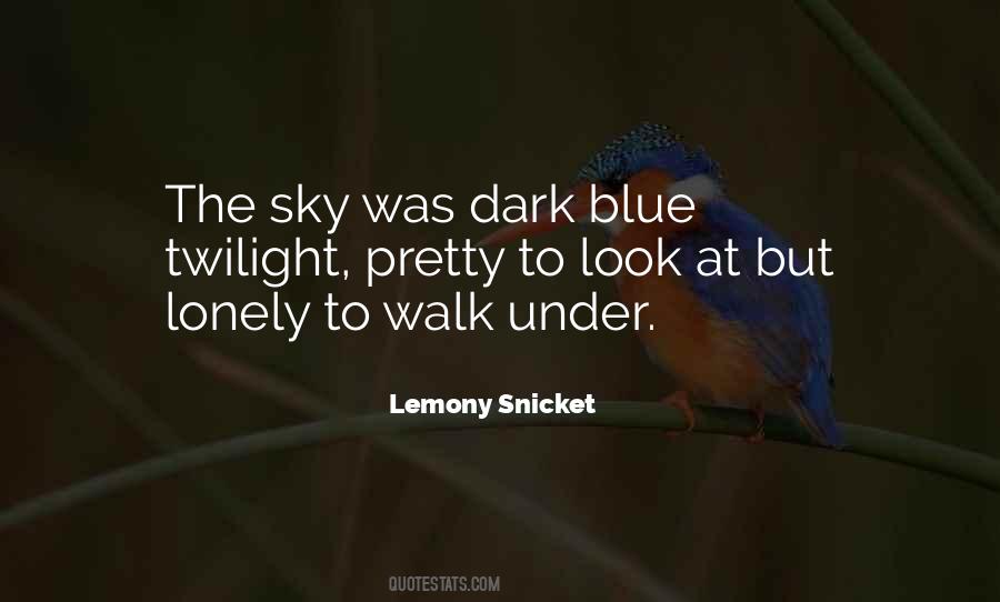 Dark Blue Quotes #5995