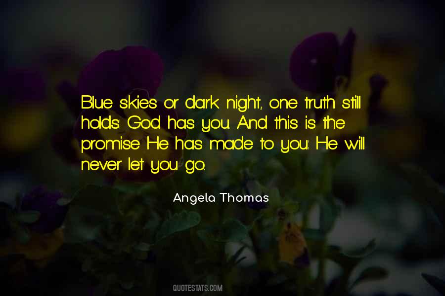 Dark Blue Quotes #757238