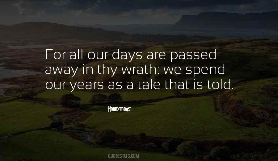 Days Are Quotes #1400990