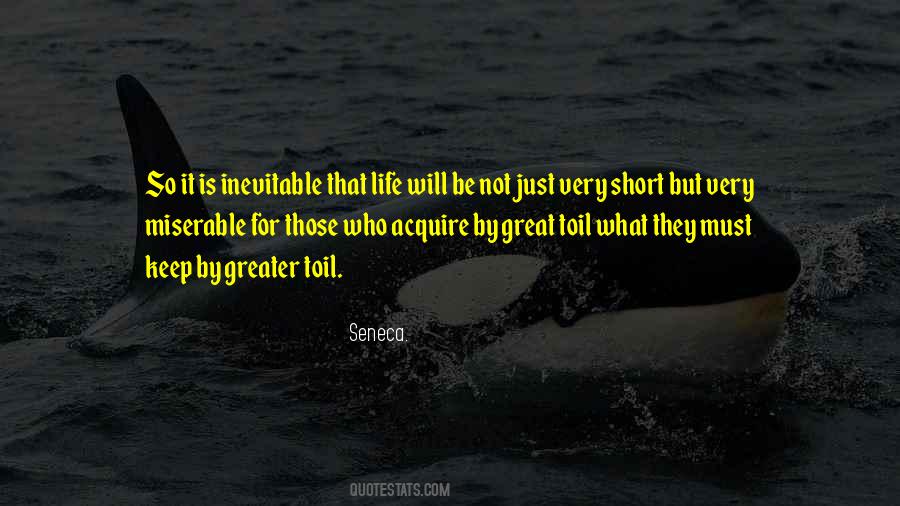 Very Short Life Quotes #1417602