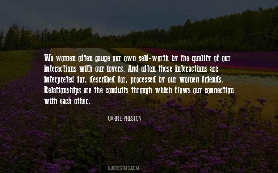 The Worth Of Women Quotes #1836618