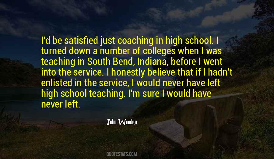 Teaching Or Coaching Quotes #1814943