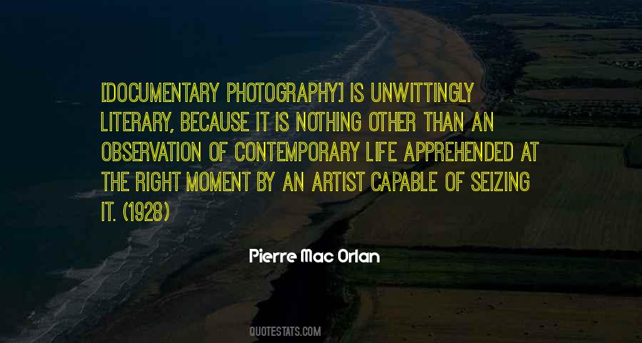 Contemporary Artist Quotes #1451302