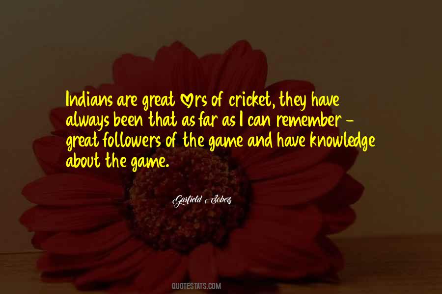 Game Of Cricket Quotes #1376158
