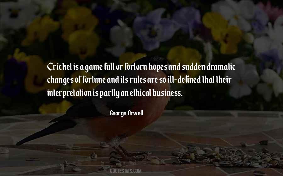 Game Of Cricket Quotes #628253