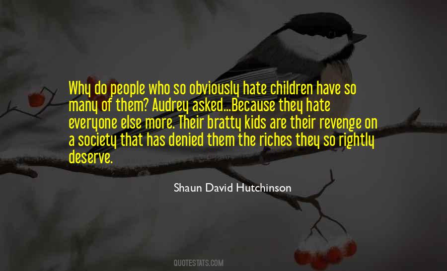 David Hutchinson Quotes #236330