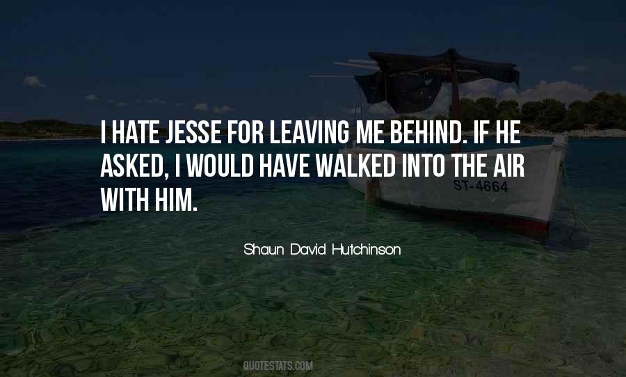 David Hutchinson Quotes #872459