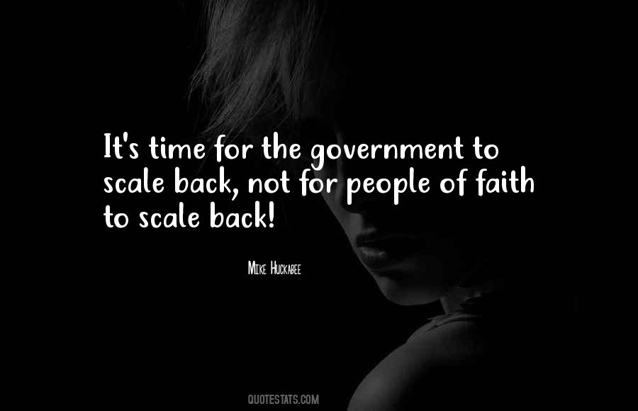 Scale Back Quotes #1144757