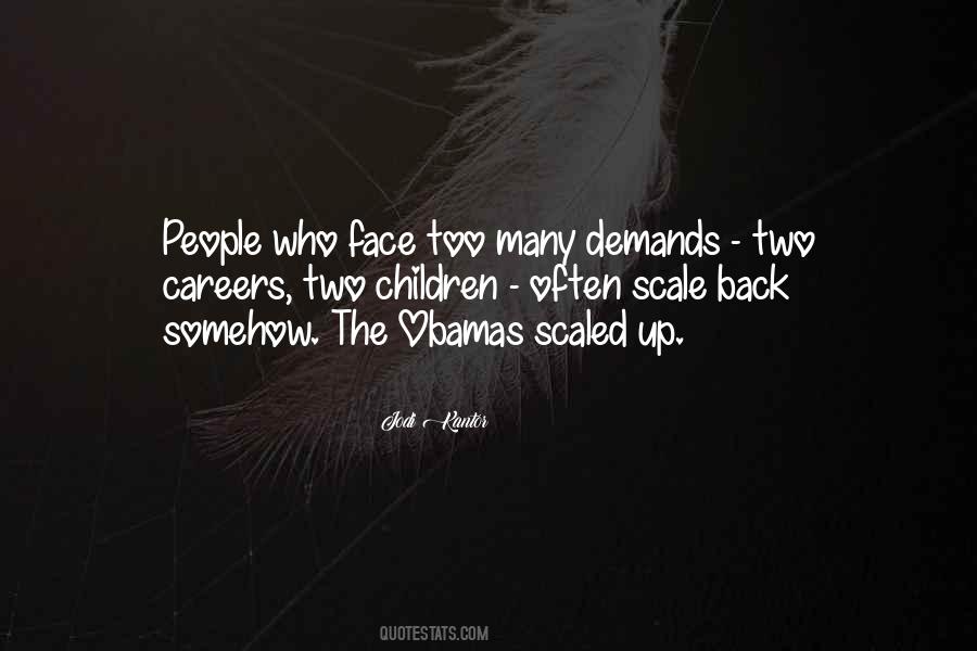 Scale Back Quotes #435659