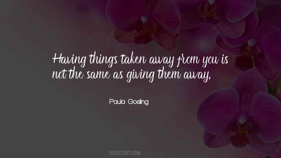 Having Things Quotes #156161