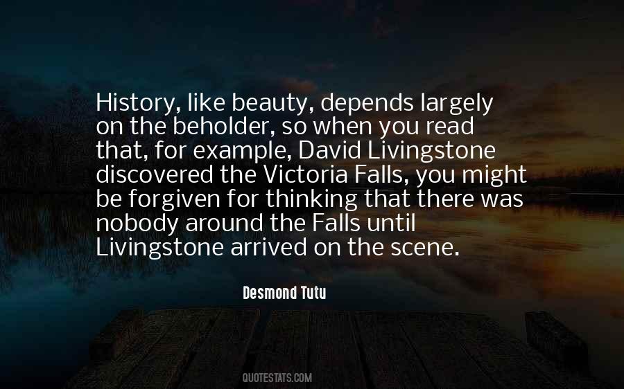 David Livingstone Victoria Falls Quotes #729213