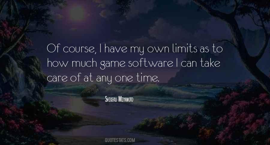 Limits As Quotes #1878470