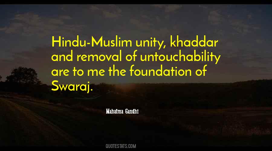 Hindu Muslim Quotes #147161