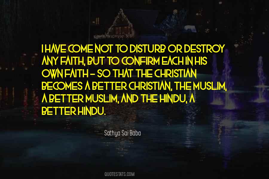 Hindu Muslim Quotes #220133