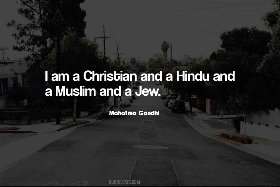 Hindu Muslim Quotes #952356