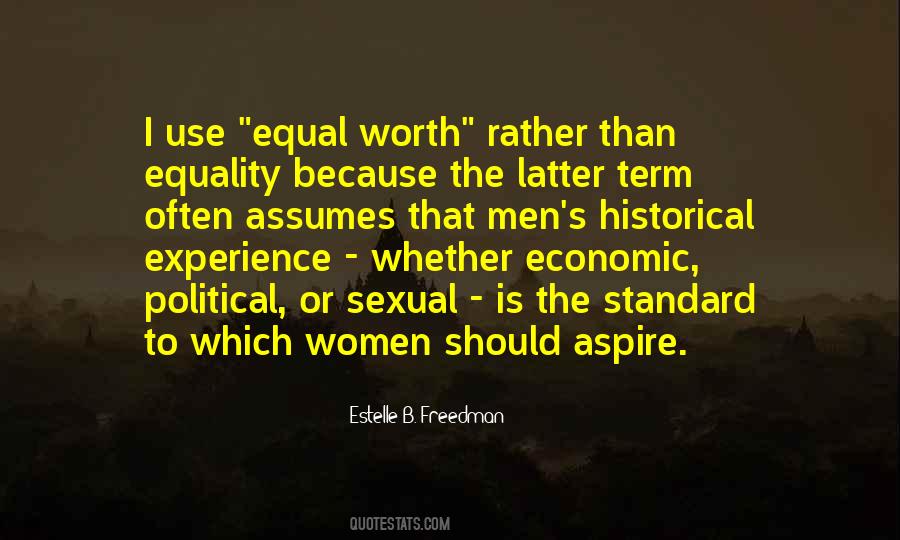 Sexual Equality Quotes #885092
