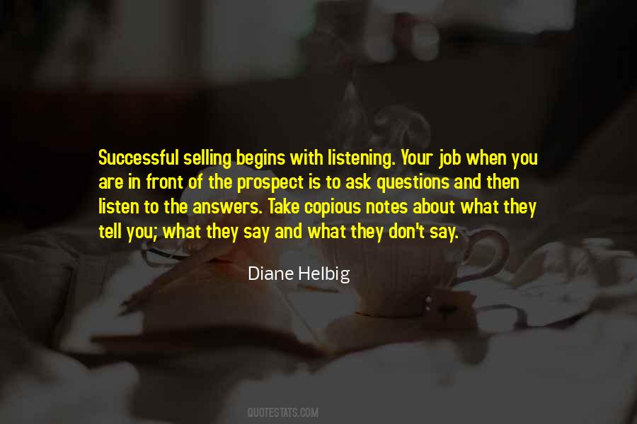 Successful Selling Quotes #1002370