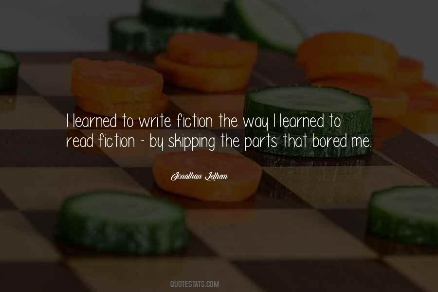 Learned To Read Quotes #1573263