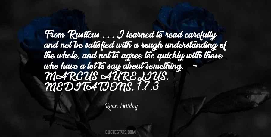 Learned To Read Quotes #740025
