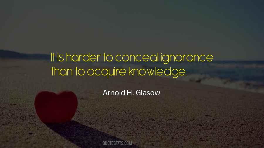 Knowledge Ignorance Quotes #170074