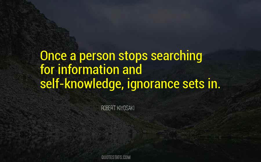 Knowledge Ignorance Quotes #263910