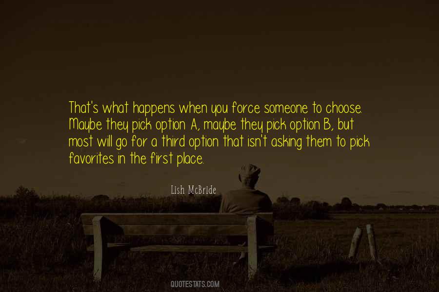 Option B Quotes #869424
