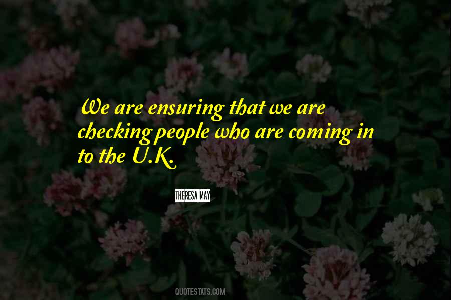 Checking In Quotes #172675