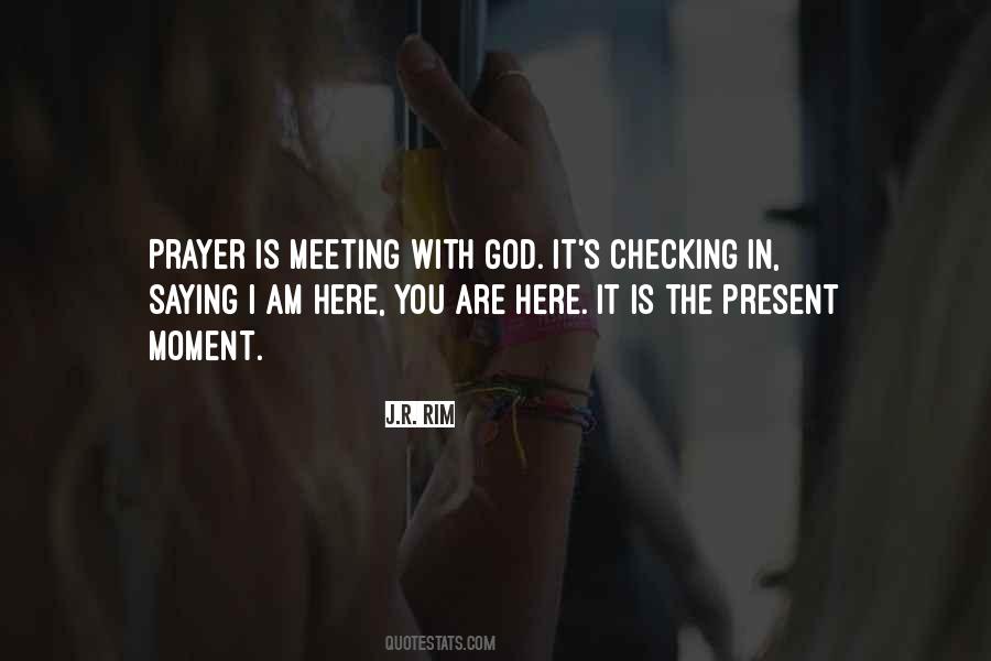 Checking In Quotes #1771510