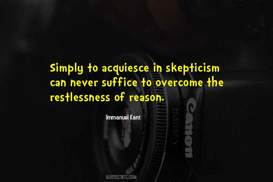 Self Skepticism Quotes #114022