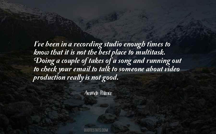 Studio Recording Quotes #1176918