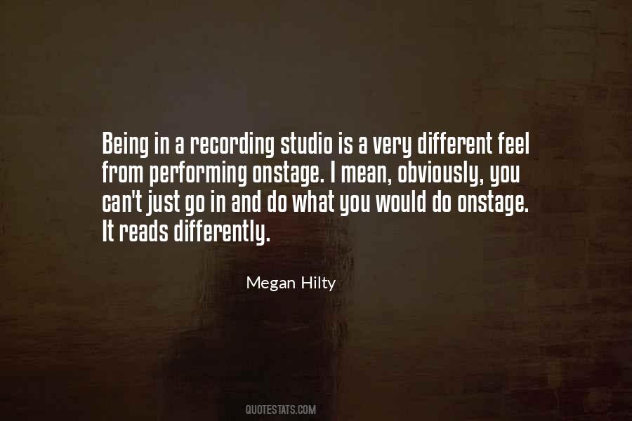 Studio Recording Quotes #1353944