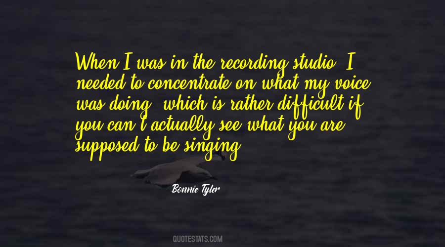 Studio Recording Quotes #1741573