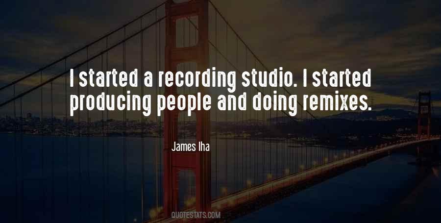 Studio Recording Quotes #221508