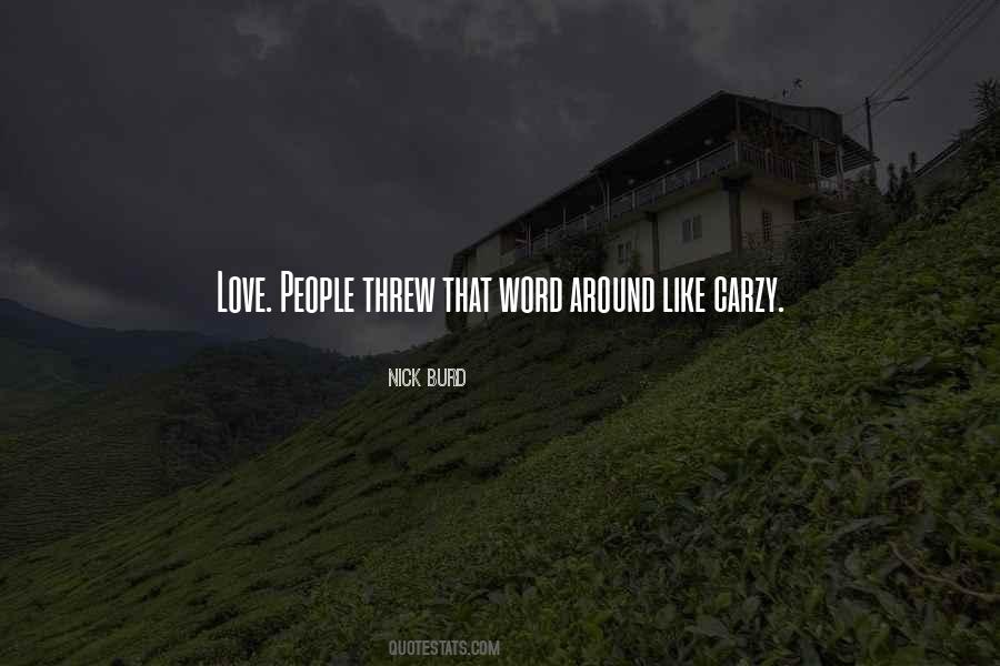 Word Love Quotes #3977