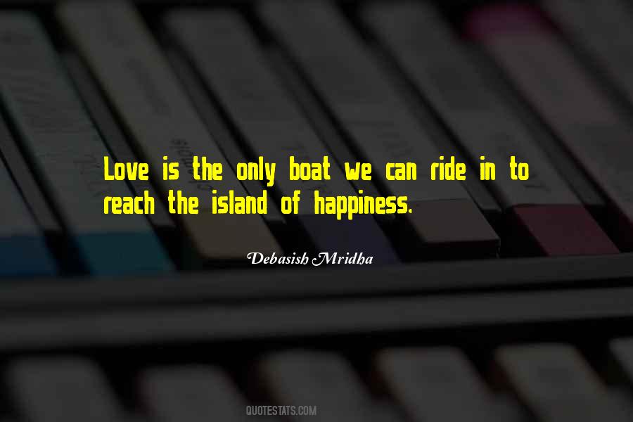 Love Is A Boat Quotes #1094661