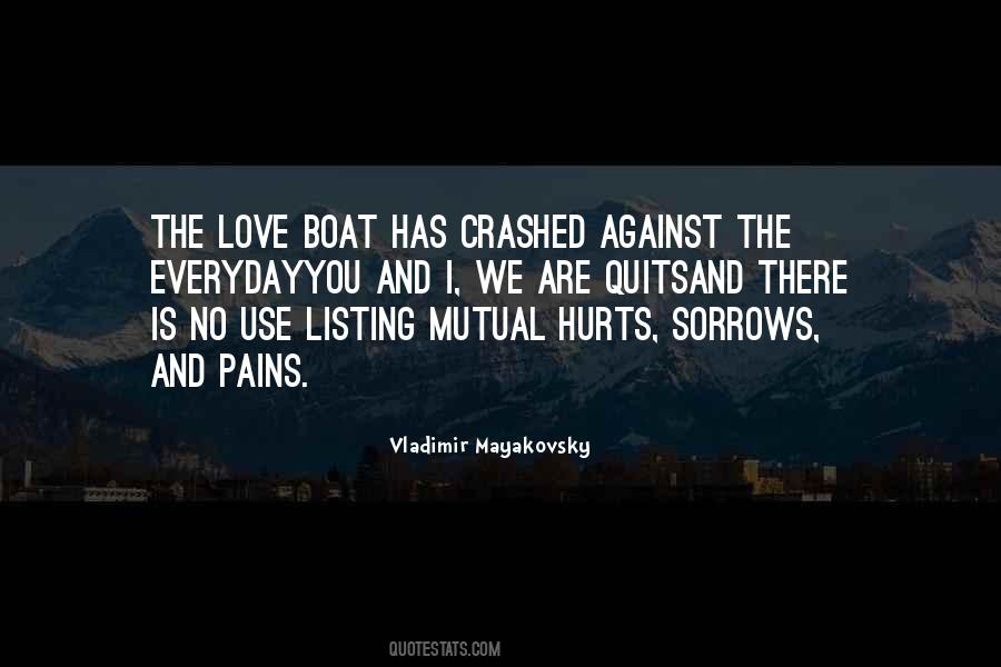Love Is A Boat Quotes #1686508