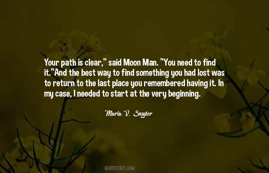 Man In The Moon Quotes #888011