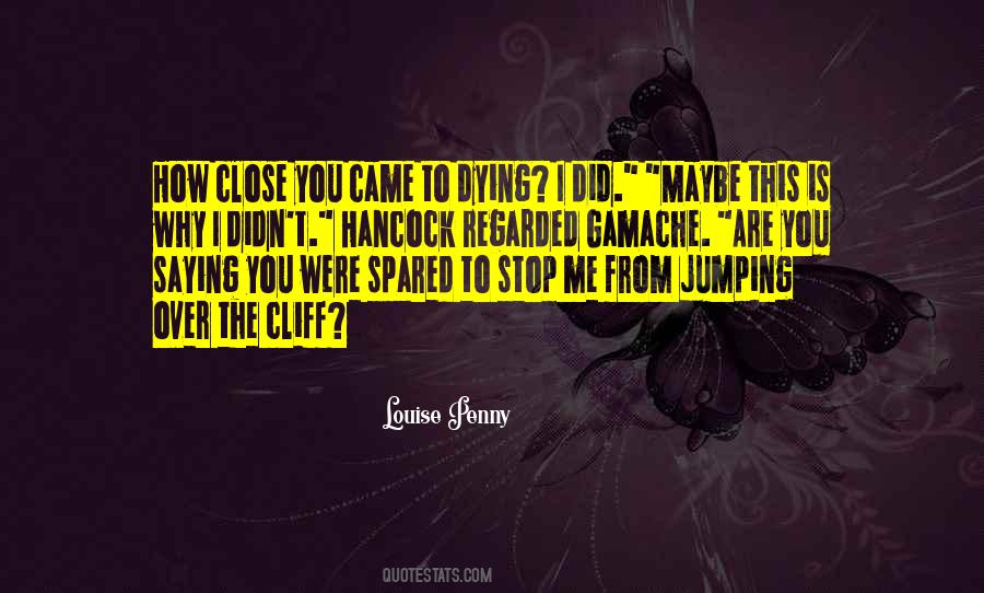 Quotes About Jumping Off A Cliff #1862032