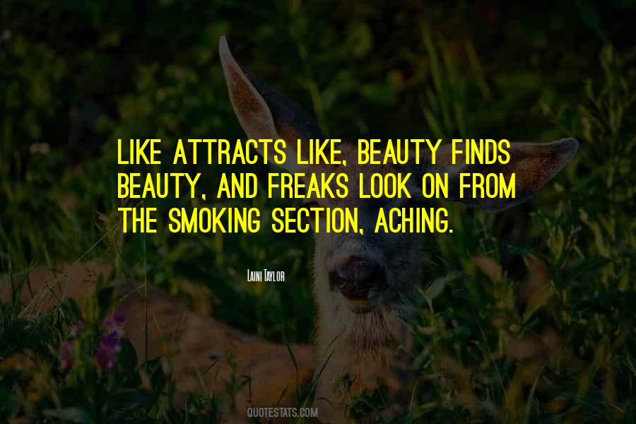Attracts All The Beauty Quotes #596014