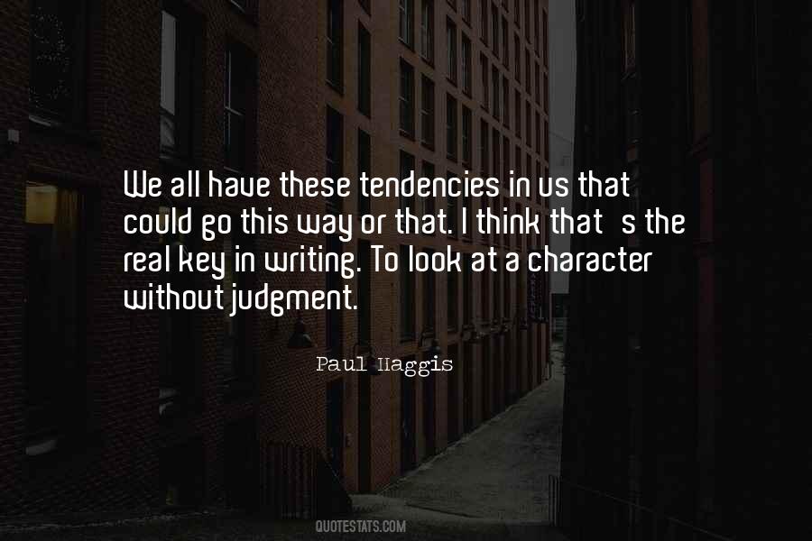 Character Writing Quotes #138570