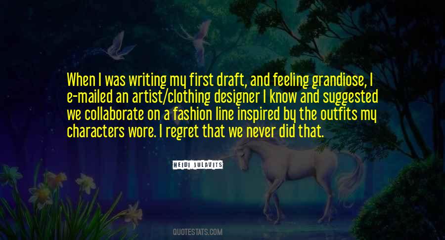 Character Writing Quotes #233911