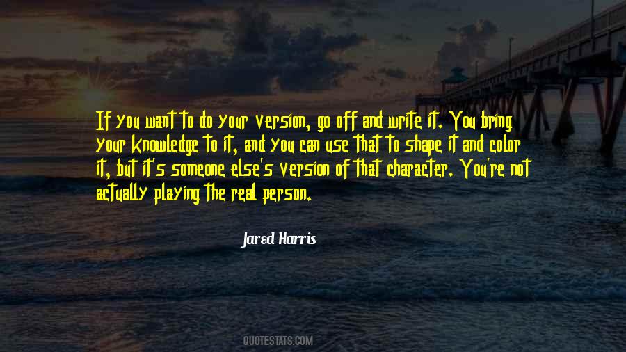 Character Writing Quotes #246121