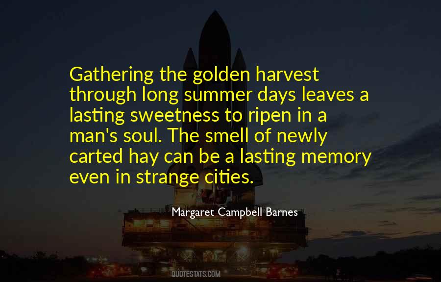 Smell Of Summer Quotes #1130383