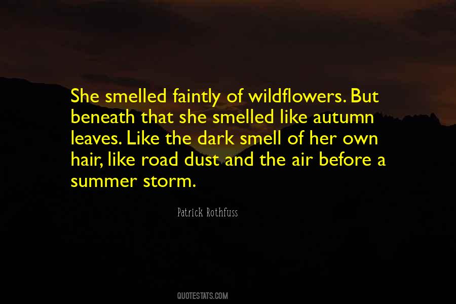 Smell Of Summer Quotes #1294967