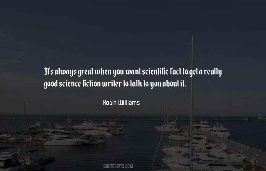 Scientific Fiction Quotes #810705