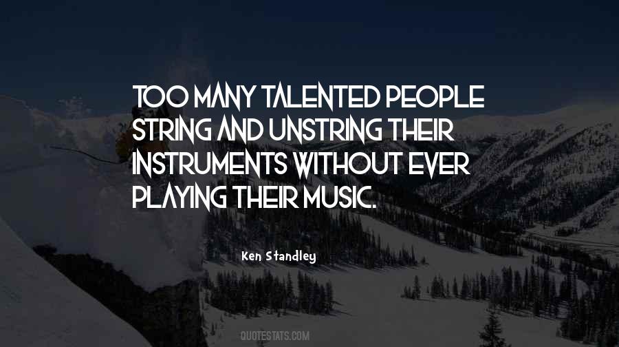 Talented People Quotes #1025710