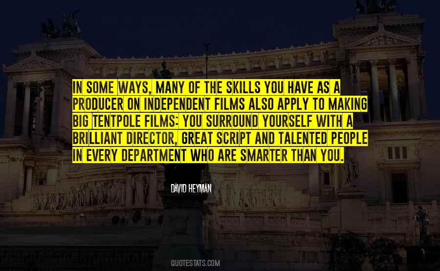 Talented People Quotes #1282077