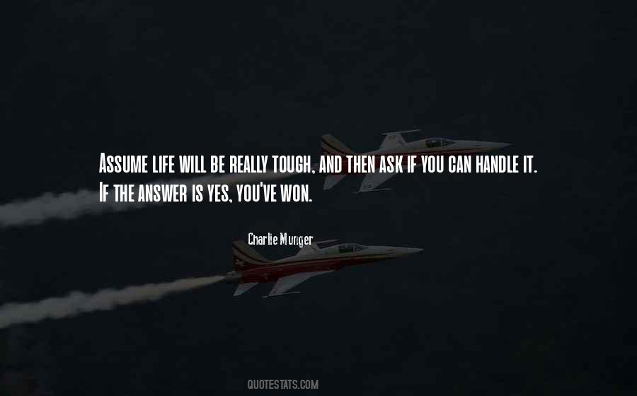 You Can Handle It Quotes #1540960