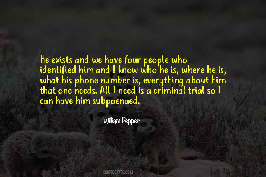 Criminal Trial Quotes #1399503